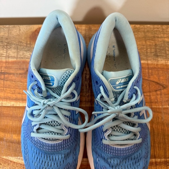 ASICS Women's Blue Running Shoes, Size 10 - Picture 4 of 8